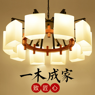 融合傳統與現代 新中式實木吊燈的美學與應用