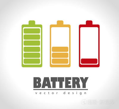 電池圖標插畫在現代設計中的應用與商業版權解析——以攝圖新視界